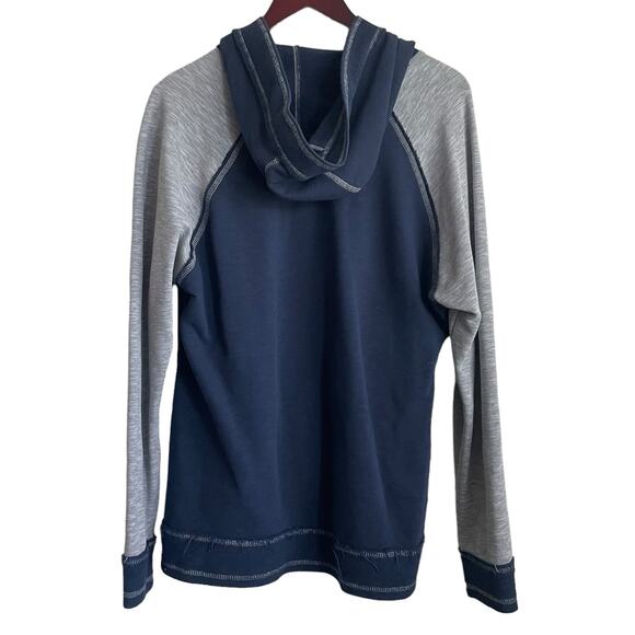 Houston Texans Women Hooded Sweatshirt‎ 2X Blue Gray Raised Logo Sports Fans - Picture 3 of 9